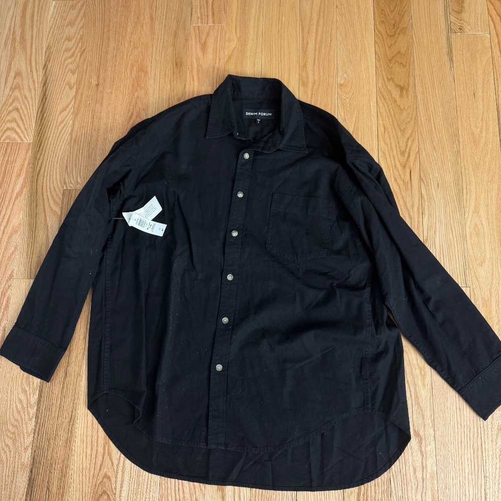 Denim Forum The 80s Comfy Denim Shirt